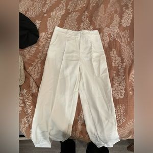 Small white work pants